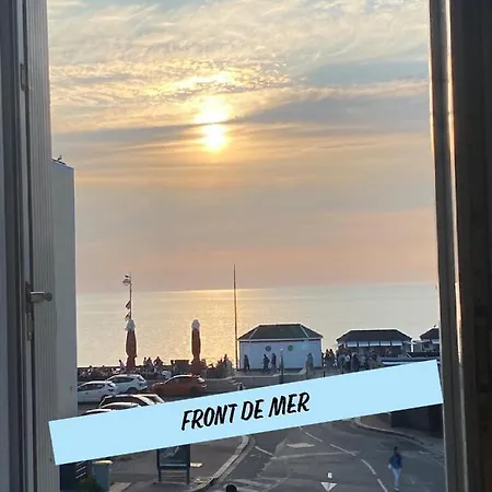 Le Rayon Vert Vue Mer Fécamp Esterno foto